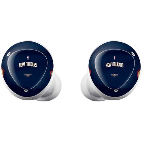 NBA New Orleans Pelicans Jersey Galaxy Buds Plus Skin